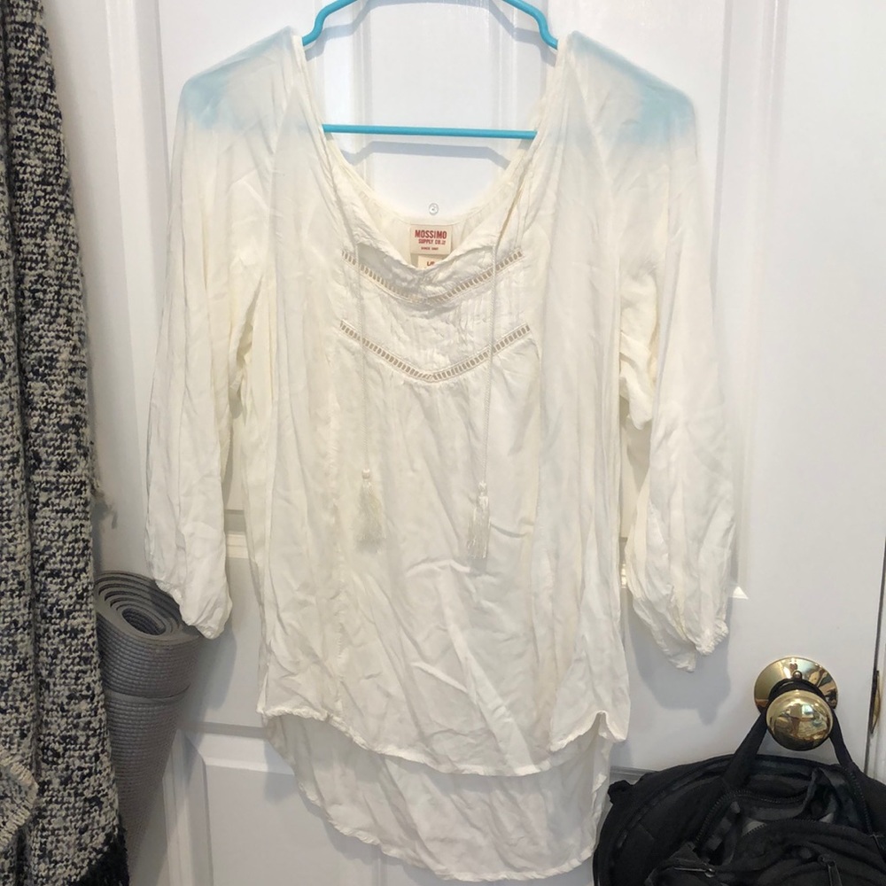 white shirt